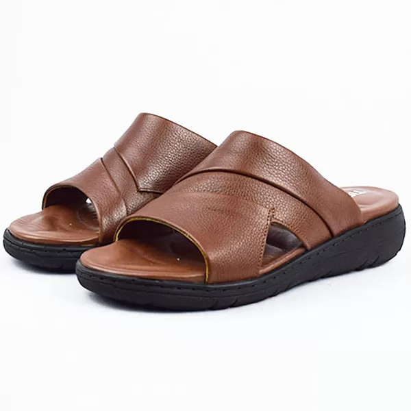 SANDAL HOMME R15 Tabac  .......... .......... sandale médicale femme confortable Maroc